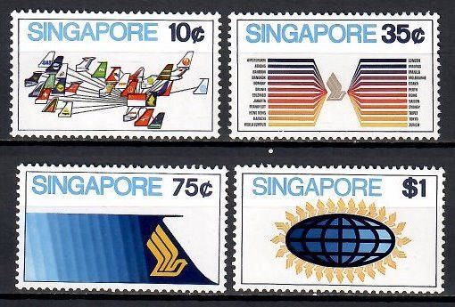 Znaczek Singapur 1973 Mi 178-181 Czyste **
