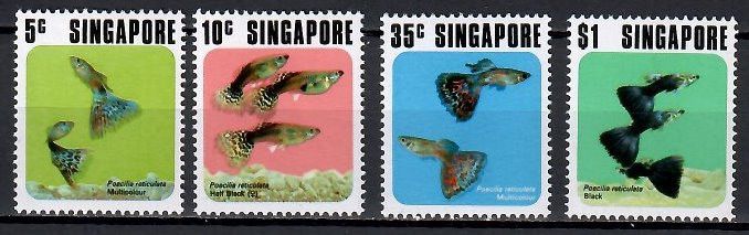 Znaczek Singapur 1974 Mi 209-212 Czyste **