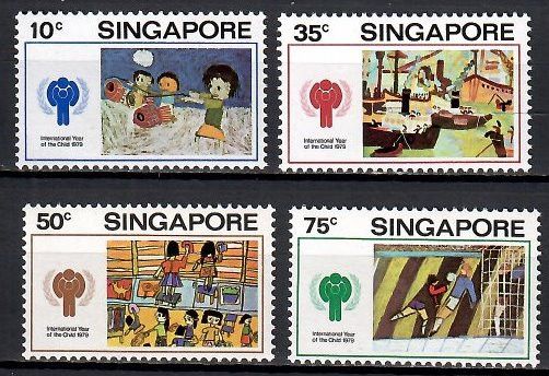 Znaczek Singapur 1979 Mi 335-338 Czyste **
