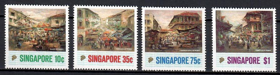 Znaczek Singapur 1989 Mi 569-572 Czyste **