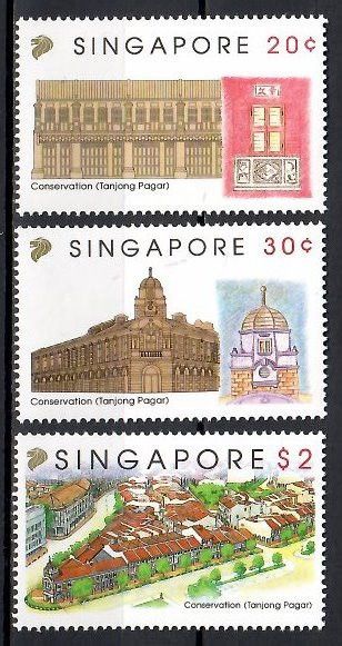 Znaczek Singapur 1993 Mi 685-687 Czyste **