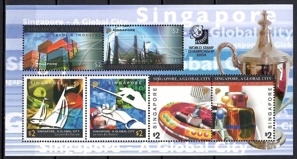 Znaczek Singapur 2004 Mi bl 113 Czyste **