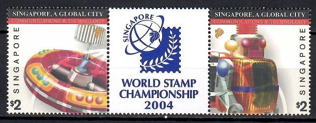 Znaczek Singapur 2003 Mi 1219-1220 Czyste **