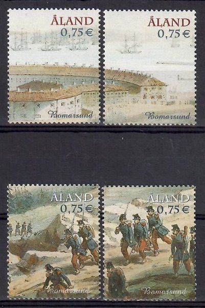 Znaczek Wyspy Alandzkie 2004 Mi 236-239 Czyste **
