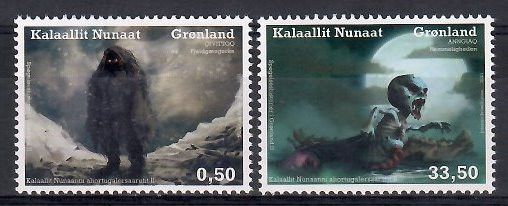 Znaczek Grenlandia 2021 Mi 892-893 Czyste **
