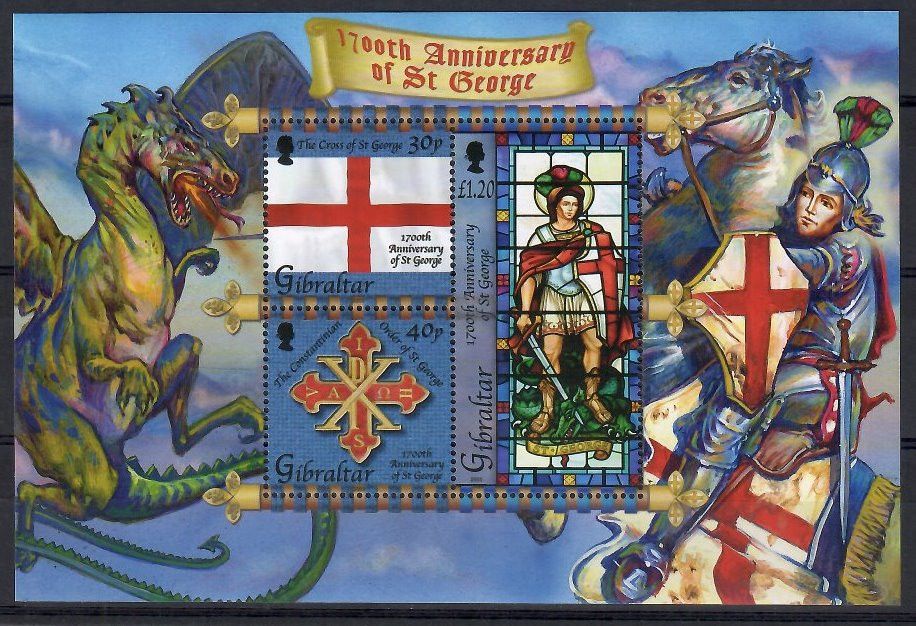Znaczek Gibraltar 2003 Mi bl 55 Czyste **