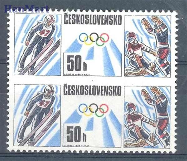 Znaczek Czechosłowacja 1988 Mi 2941DoDu Czyste **