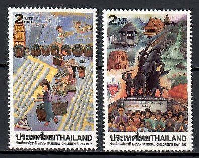 Znaczek Tajlandia 1997 Mi 1746-1747 Czyste **