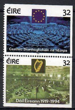 Znaczek Irlandia 1994 Mi 853-854E Czyste **