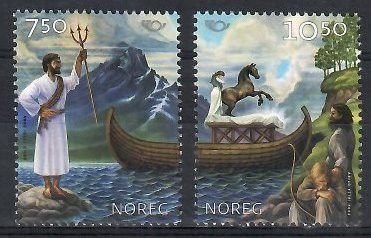 Znaczek Norwegia 2004 Mi 1500-1501 Czyste **