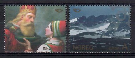 Znaczek Norwegia 2008 Mi 1644-1645 Czyste **