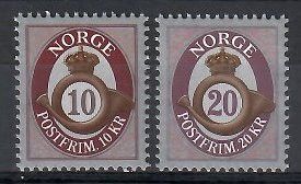 Znaczek Norwegia 2013 Mi 1831-1832 Czyste **