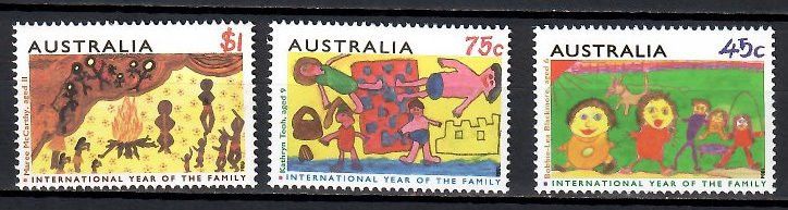 Znaczek Australia 1994 Mi 1399-1401 Czyste **