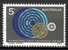 Znaczek Australia 1969 Mi 417 Czyste **