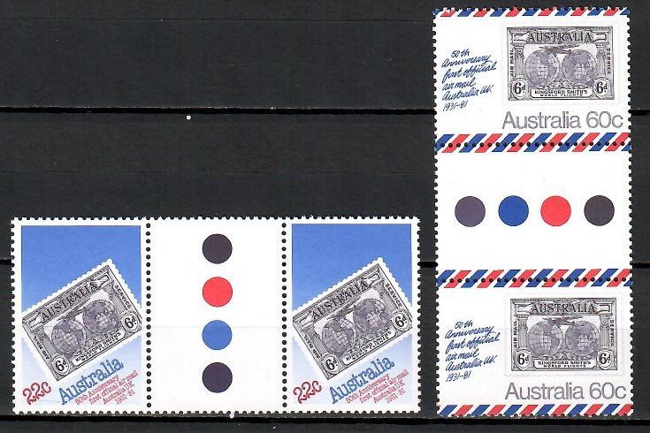 Znaczek Australia 1981 Mi 745-746 Czyste **