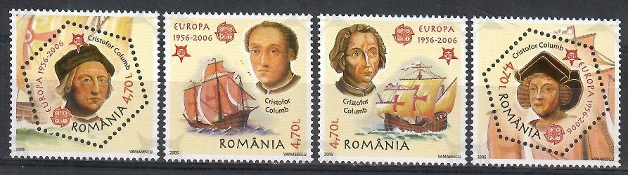 Znaczek Rumunia 2005 Mi 5974-5977 Czyste **