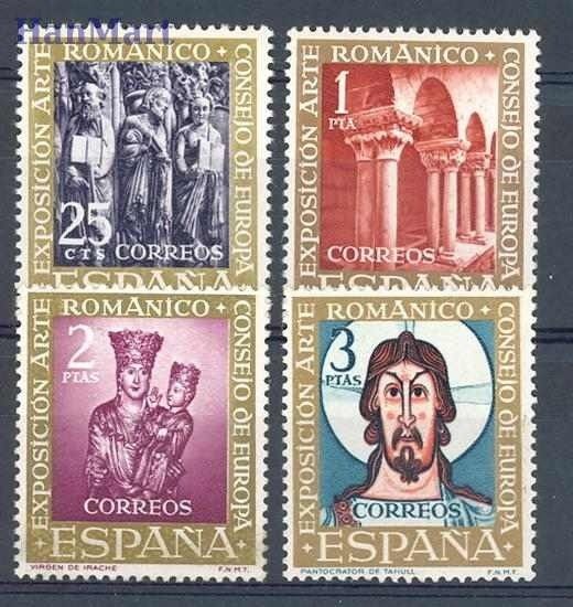 Znaczek Hiszpania 1961 Mi 1260-1263 Czyste **