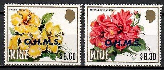 Znaczek Niue 1985 Mi 16-17 Czyste **