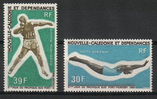 Znaczek Nowa Kaledonia 1984 Mi 475-476 Z podlepką *