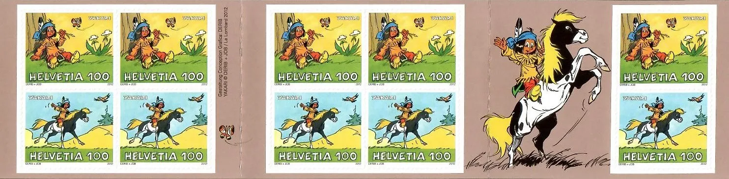 Znaczek  Szwajcaria 2012 Mi mh O-171 Czyste **