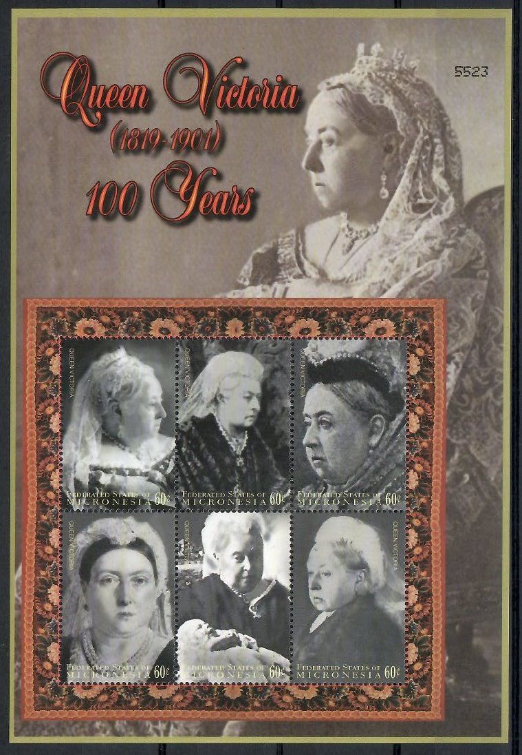Znaczek Mikronezja 2001 Mi 1164-1169 Czyste **