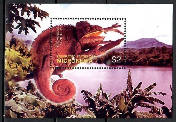 Znaczek Mikronezja 2003 Mi bl 131 Czyste **