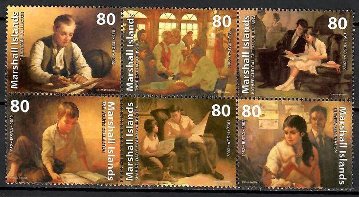 Znaczek Wyspy Marshalla 2002 Mi 1633-1638 Czyste **