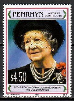 Znaczek Penrhyn 1995 Mi 577 Czyste **