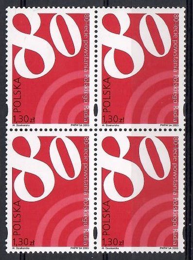 Znaczek Polska 2005 Mi 4206 Fi 4056 Czyste **