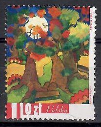Znaczek Polska 2002 Mi 3966 Fi 3816 Czyste **