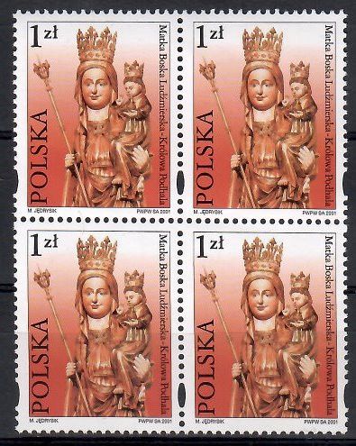 Znaczek Polska 2001