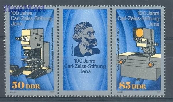 Znaczek NRD / DDR 1989 Mi 3252-3253 Czyste **