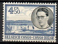 Znaczek Kongo Belgijskie 1955 Mi 324 Czyste **