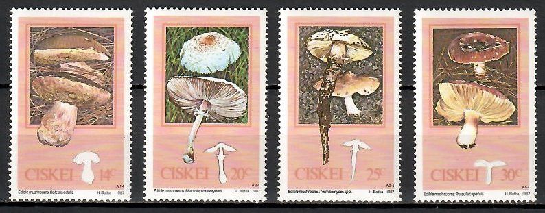 Znaczek Ciskei 1987 Mi 110-113 Czyste **