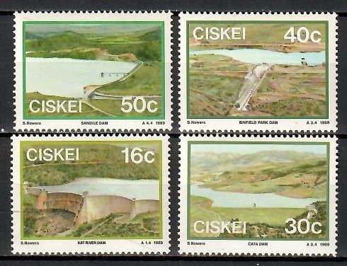 Znaczek Ciskei 1989 Mi 149-152 Czyste **