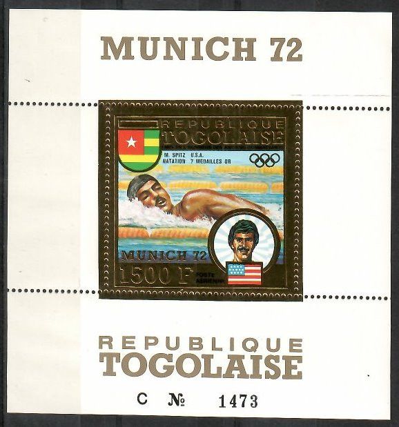 Znaczek Togo 1973 Mi bl 70 Czyste **