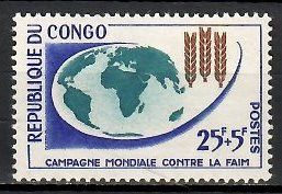 Znaczek Kongo 1963 Mi 26 Czyste **
