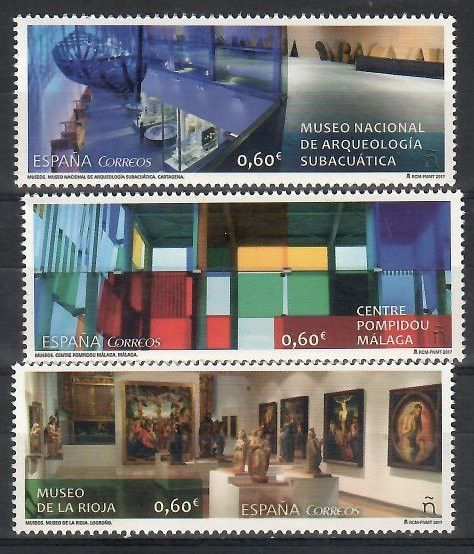 Znaczek Hiszpania 2017 Mi 5144-5146 Czyste **