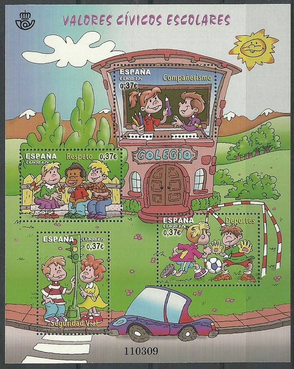 Znaczek Hiszpania 2013 Mi bl 241 Czyste **