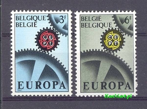 Znaczek Belgia 1967 Mi 1472-1473 Czyste **