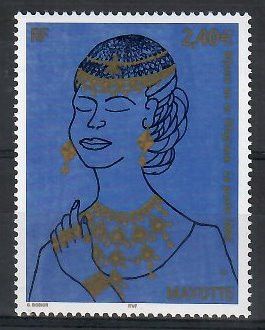 Znaczek Majotta 2004 Mi 165 Czyste **