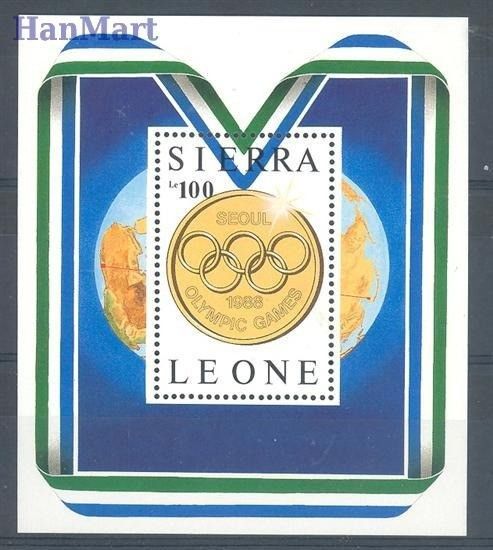 Znaczek Sierra Leone 1987 Mi bl 61 Czyste **