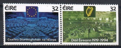 Znaczek Irlandia 1994 Mi 853-854A,Dr Czyste **