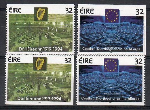 Znaczek Irlandia 1994 Mi 853Do,E-854D,E Czyste **