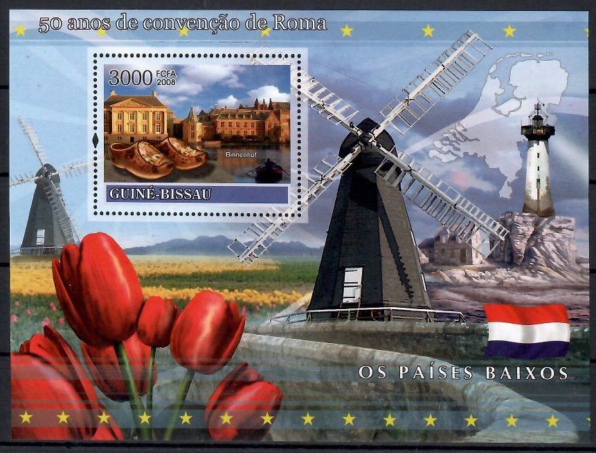 Znaczek Gwinea Bissau 2008 Mi bl 636 Czyste **