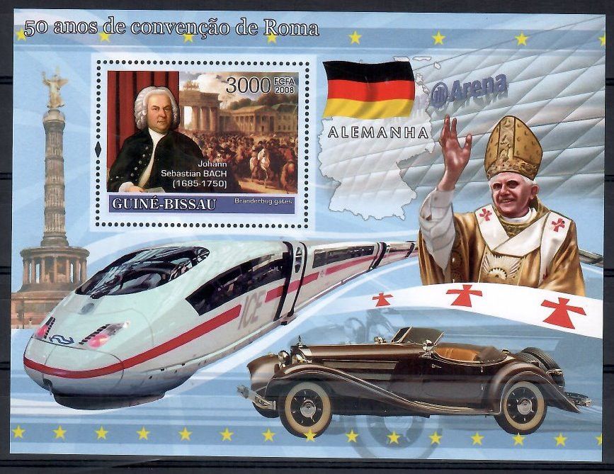Znaczek Gwinea Bissau 2008 Mi bl 637 Czyste **