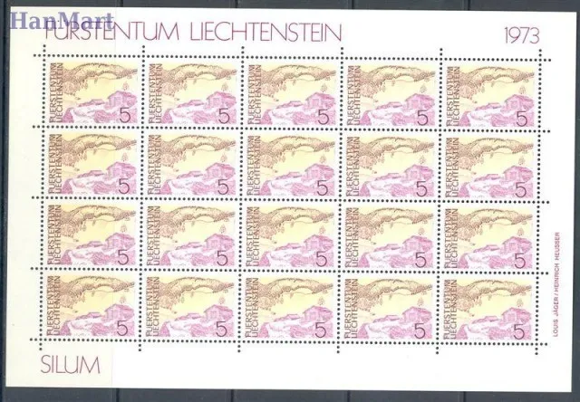 Znaczek Liechtenstein 1973 Mi ark 596-599 Czyste **