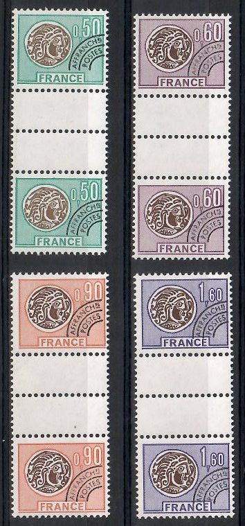 Znaczek Francja 1976 Mi 1947-1950 Czyste **