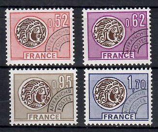 Znaczek Francja 1976 Mi 1972-1975 Czyste **