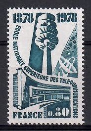 Znaczek Francja 1978 Mi 2068 Czyste **